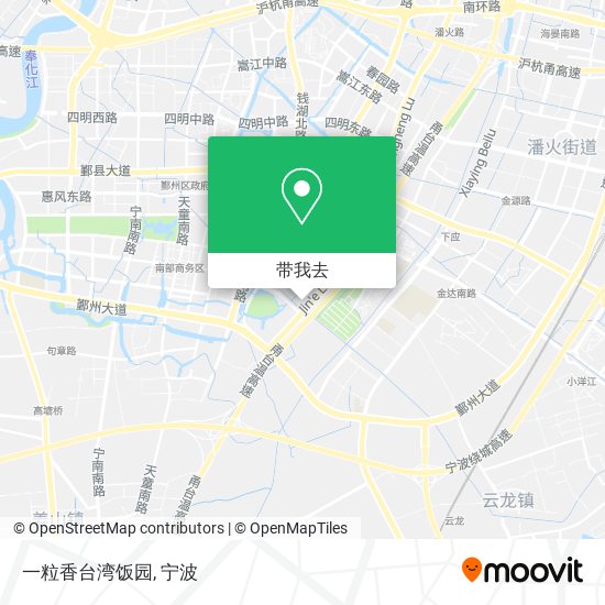 一粒香台湾饭园地图
