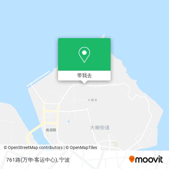 761路(万华-客运中心)地图