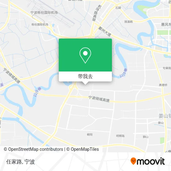 任家路地图