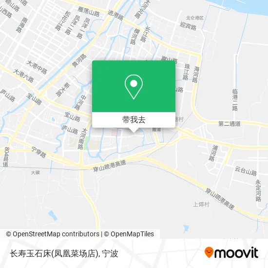 长寿玉石床(凤凰菜场店)地图