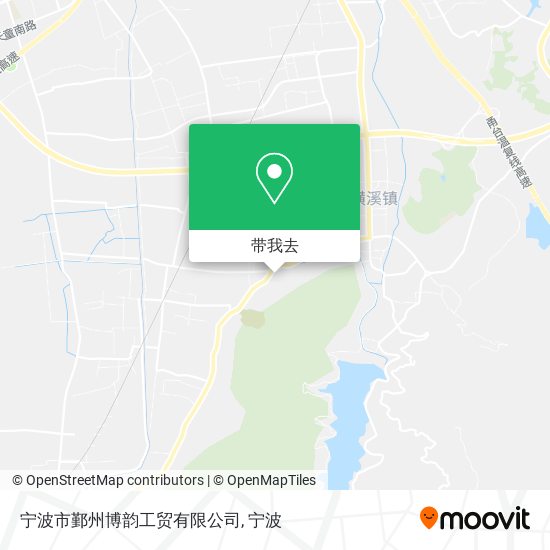 宁波市鄞州博韵工贸有限公司地图