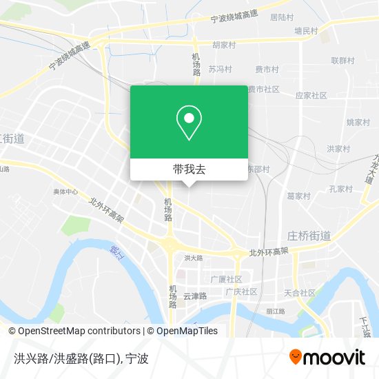 洪兴路/洪盛路(路口)地图