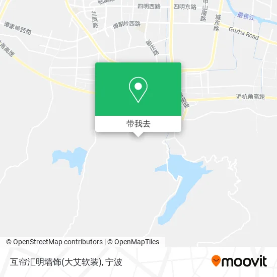 互帘汇明墙饰(大艾软装)地图