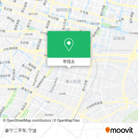豪宁二手车地图