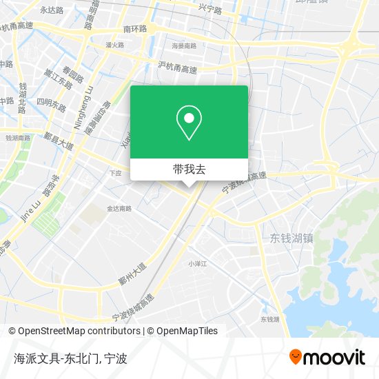 海派文具-东北门地图