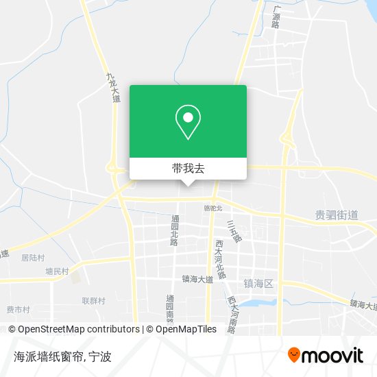 海派墙纸窗帘地图
