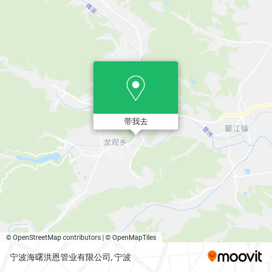 宁波海曙洪恩管业有限公司地图
