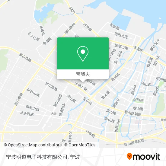 宁波明道电子科技有限公司地图