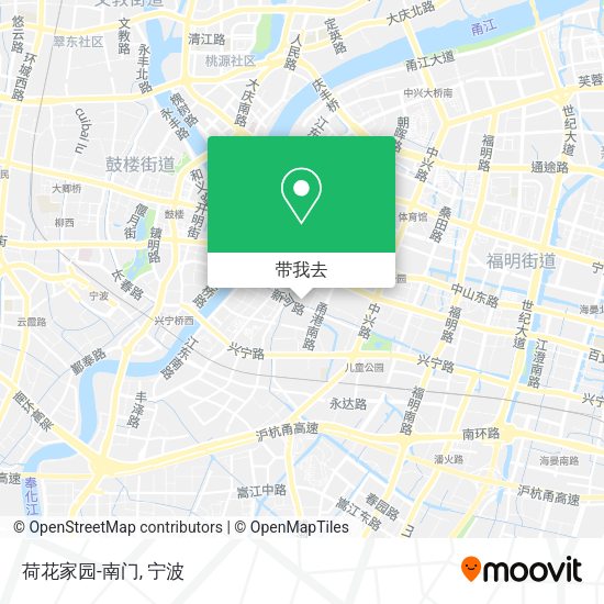 荷花家园-南门地图