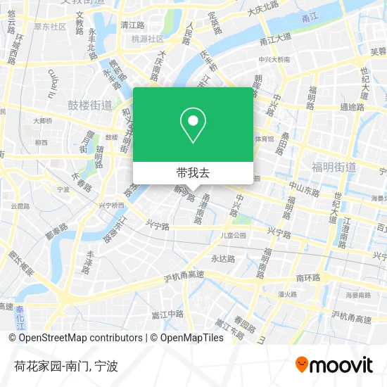 荷花家园-南门地图