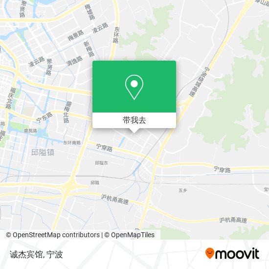诚杰宾馆地图