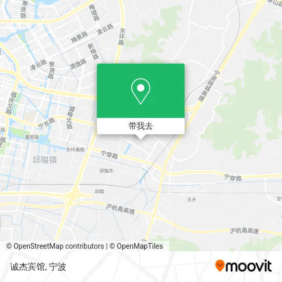 诚杰宾馆地图