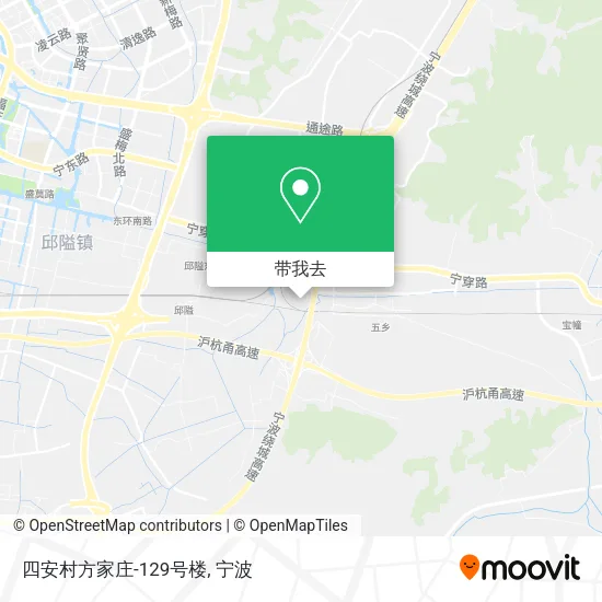 四安村方家庄-129号楼地图