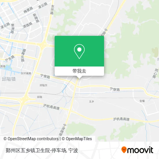 鄞州区五乡镇卫生院-停车场地图