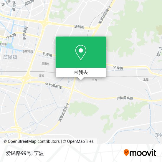 爱民路99号地图