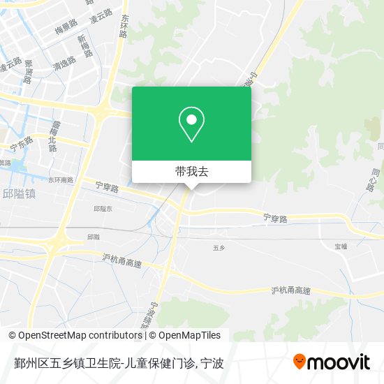 鄞州区五乡镇卫生院-儿童保健门诊地图