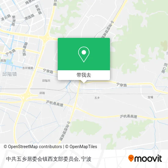 中共五乡居委会镇西支部委员会地图