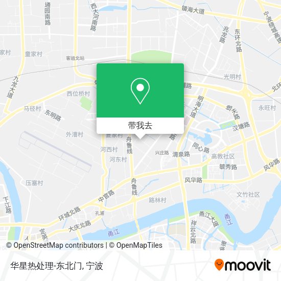 华星热处理-东北门地图