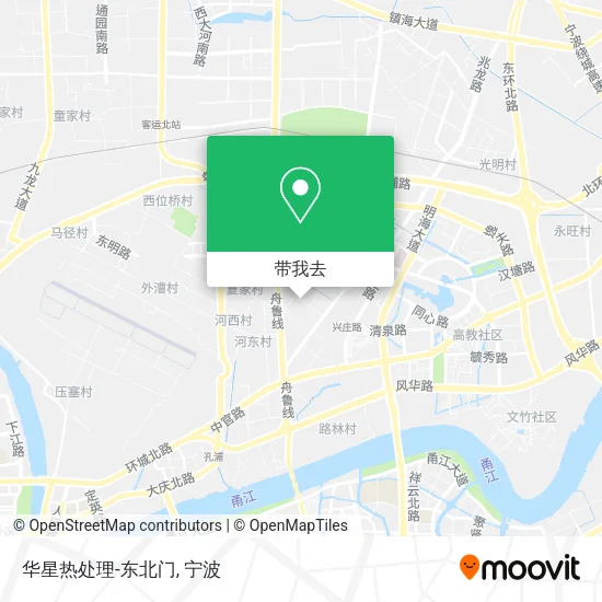 华星热处理-东北门地图