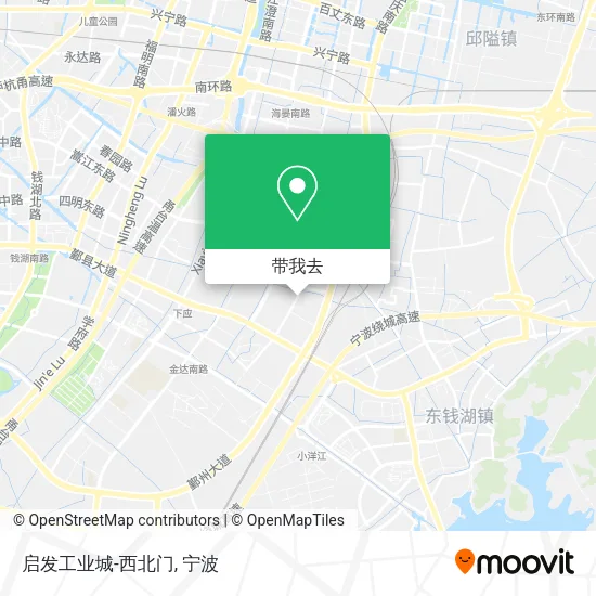 启发工业城-西北门地图