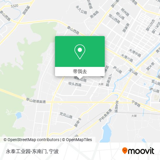 永泰工业园-东南门地图
