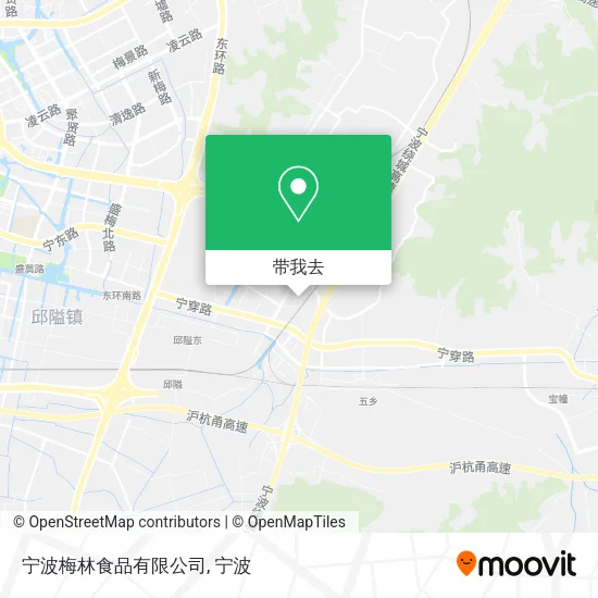 宁波梅林食品有限公司地图