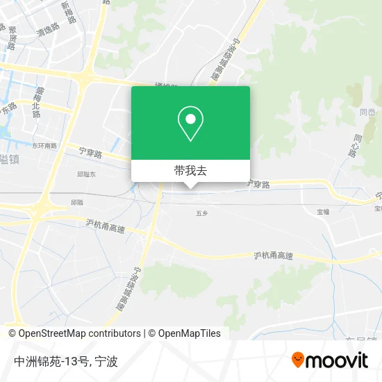 中洲锦苑-13号地图