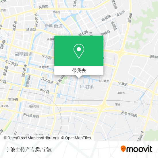 宁波土特产专卖地图