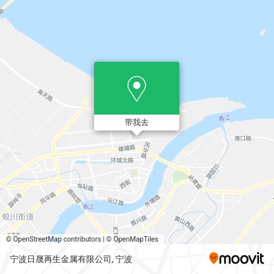 宁波日晟再生金属有限公司地图