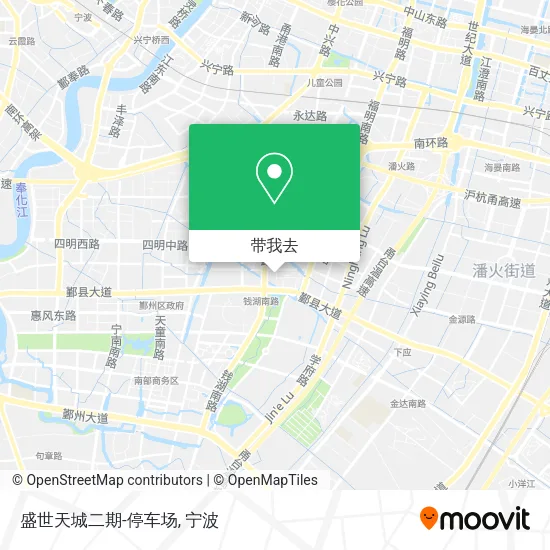 盛世天城二期-停车场地图