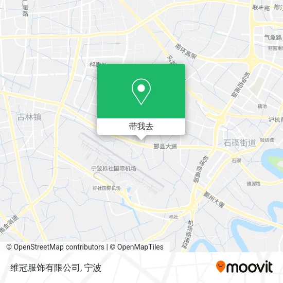 维冠服饰有限公司地图