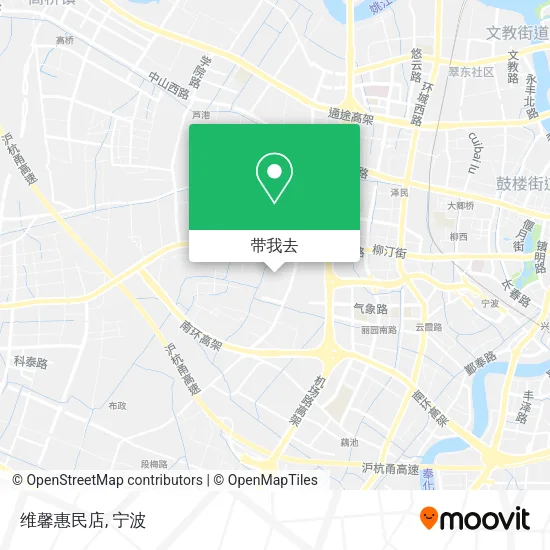 维馨惠民店地图