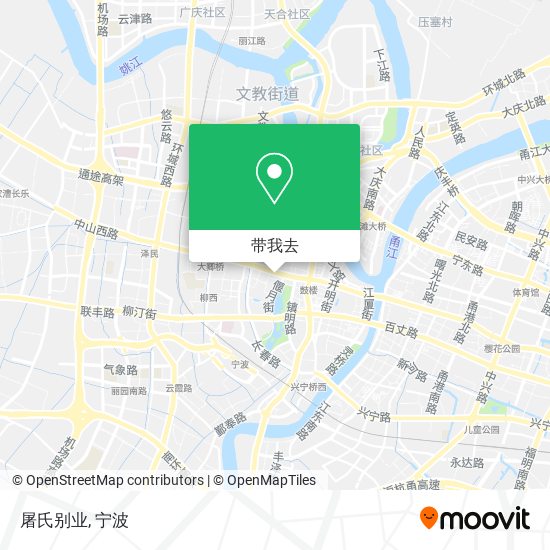 屠氏别业地图