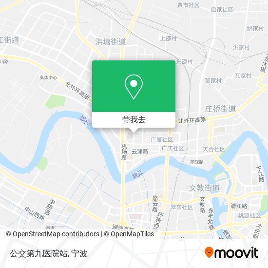 公交第九医院站地图