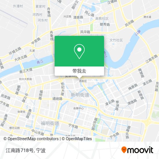 江南路718号地图