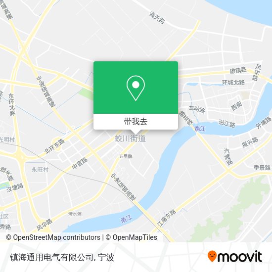 镇海通用电气有限公司地图