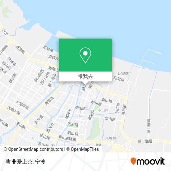 咖非爱上茶地图