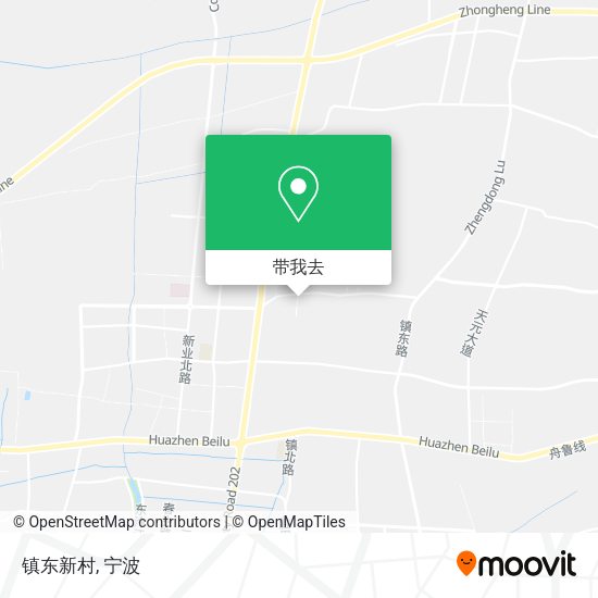 镇东新村地图