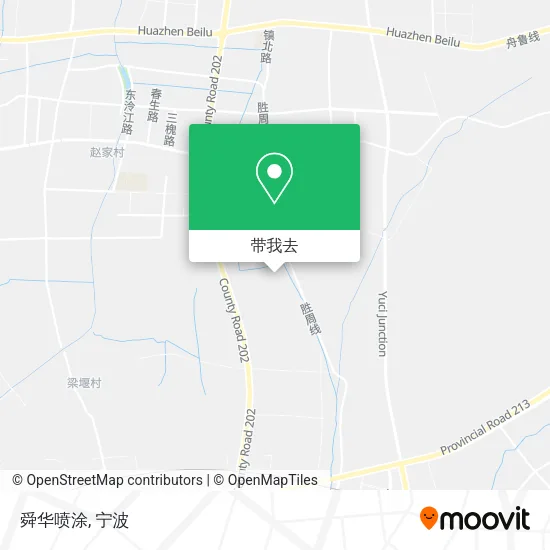 舜华喷涂地图