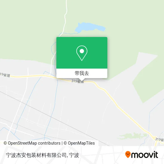 宁波杰安包装材料有限公司地图