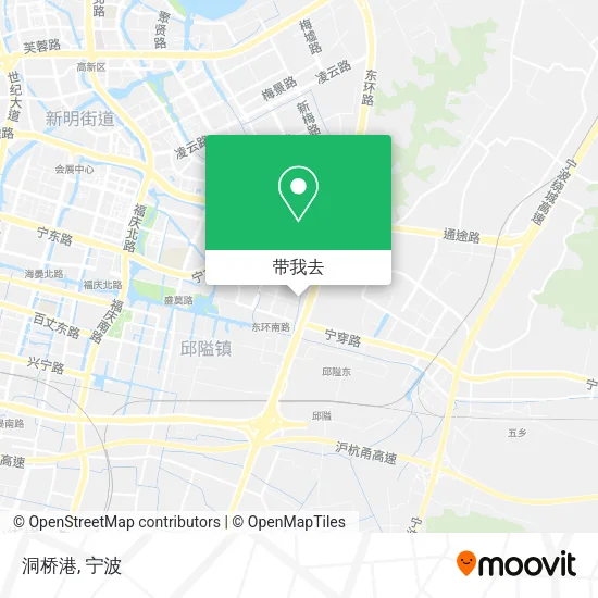 洞桥港地图