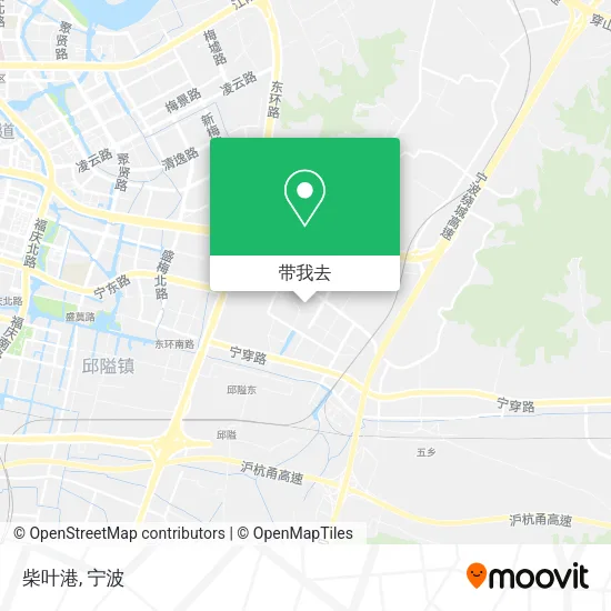 柴叶港地图