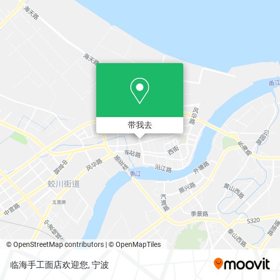 临海手工面店欢迎您地图