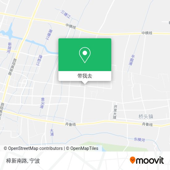 樟新南路地图
