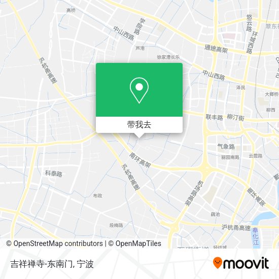 吉祥禅寺-东南门地图