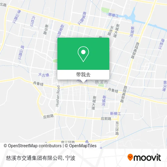 慈溪市交通集团有限公司地图