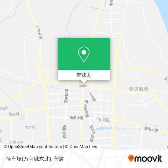 停车场(万宝城东北)地图