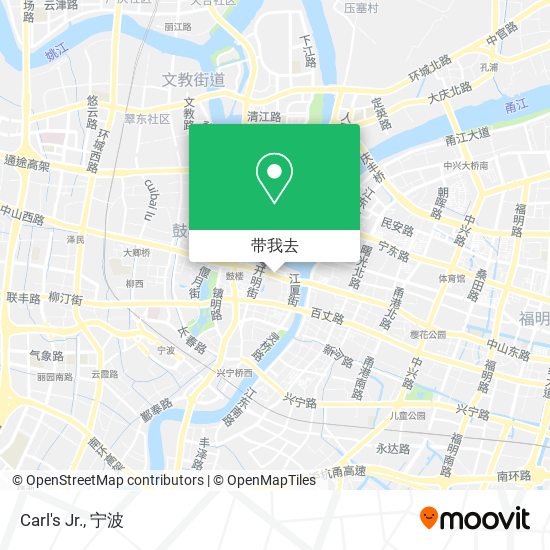 Carl's Jr.地图