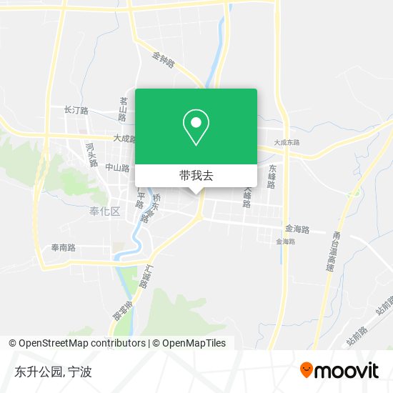 东升公园地图