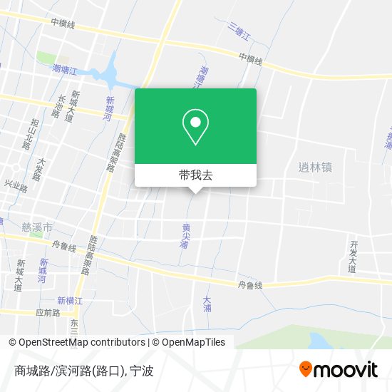 商城路/滨河路(路口)地图